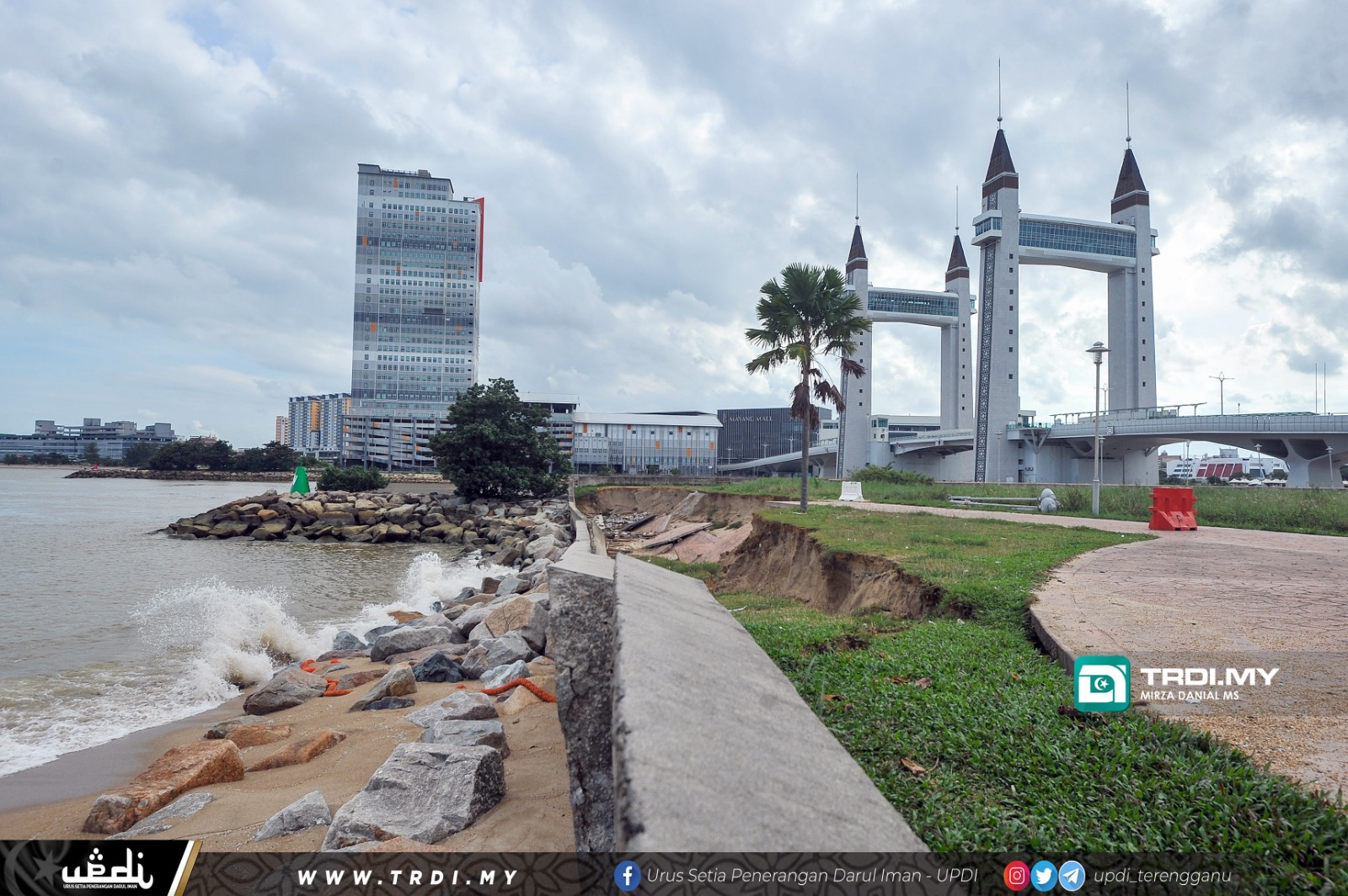 Kerosakan Benteng Pemecah Ombak Dalam Perhatian Kerajaan Negeri