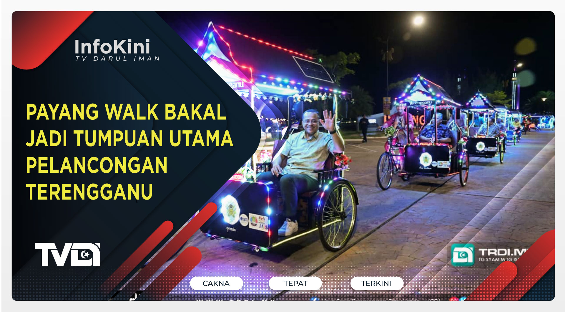 Payang Walk Bakal Jadi Tumpuan Utama Pelancongan Terengganu