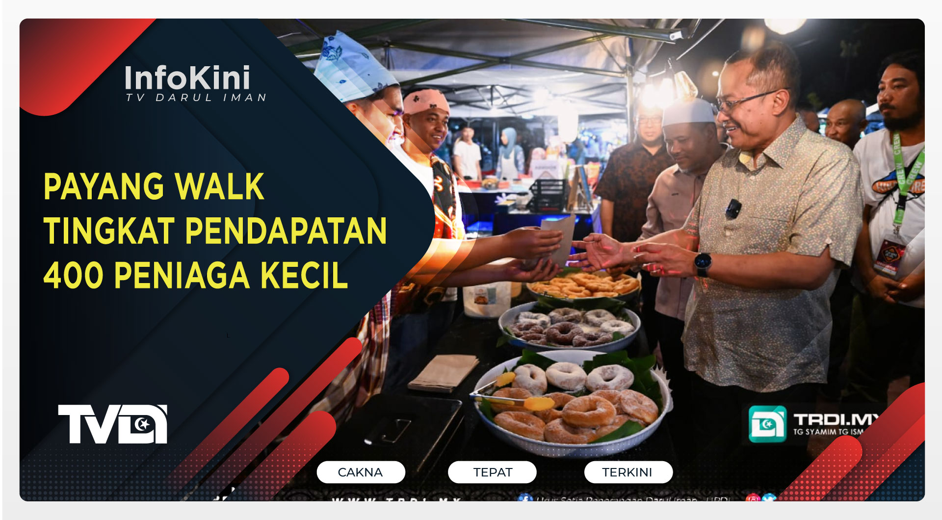 Payang Walk Tingkat Pendapatan 400 Peniaga Kecil