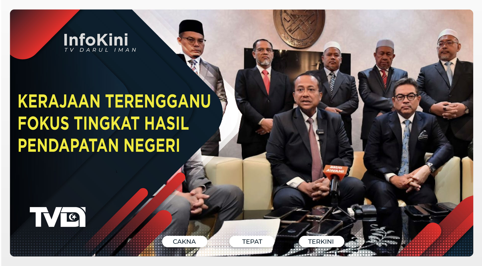 Kerajaan Terengganu Fokus Tingkat Hasil Pendapatan Negeri