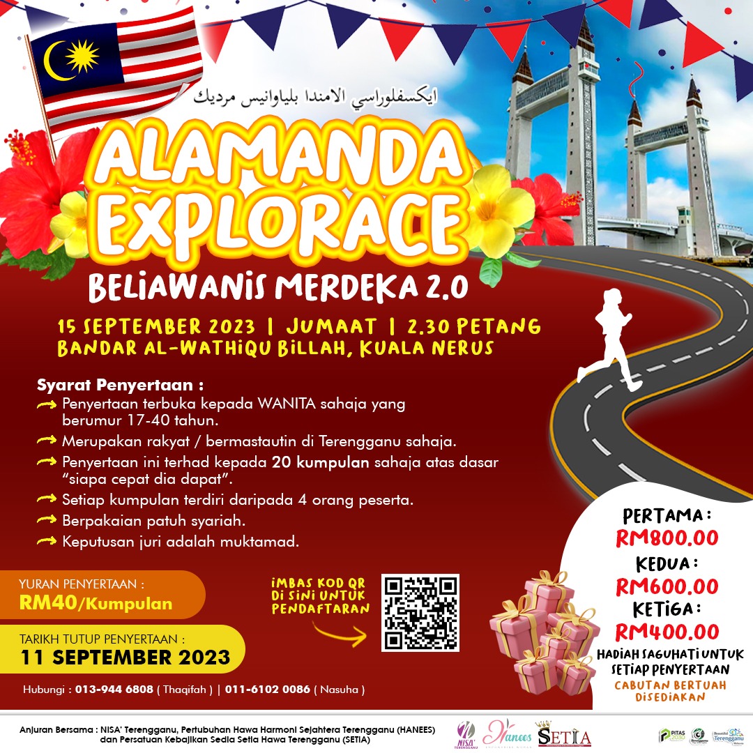 Wanita Diseru Sertai Explorace Beliawanis Merdeka 2.0