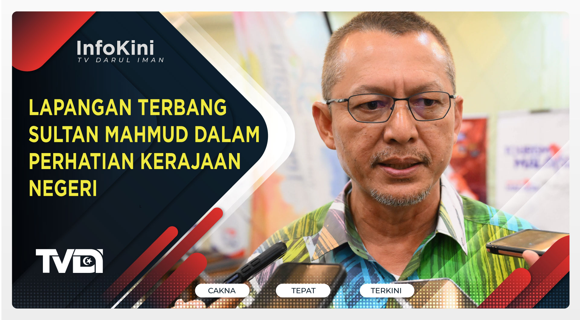 Lapangan Terbang Sultan Mahmud Dalam Perhatian Kerajaan Negeri