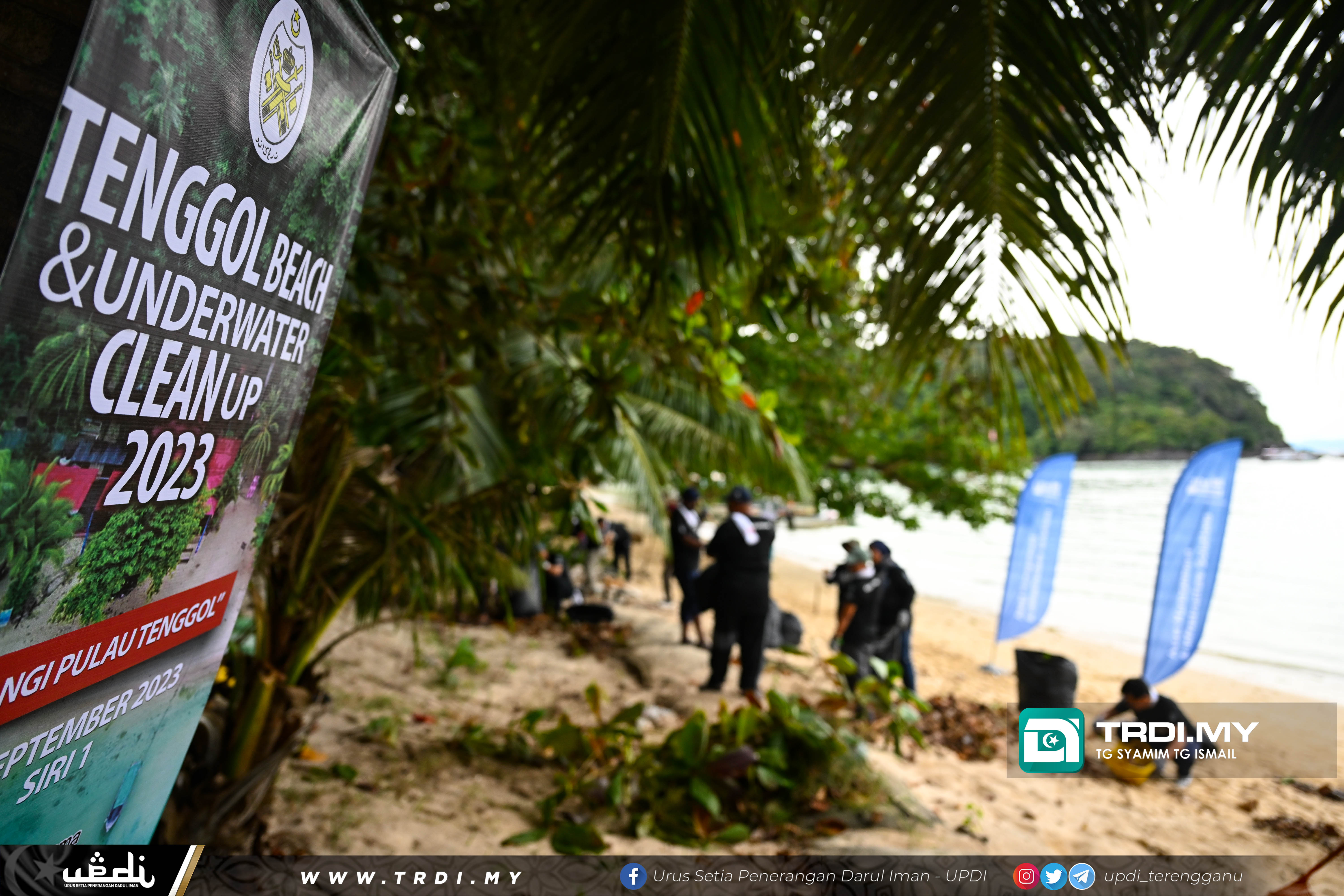 Tenggol Beach Underwater Cleanup bertempat di Pulau Tenggol