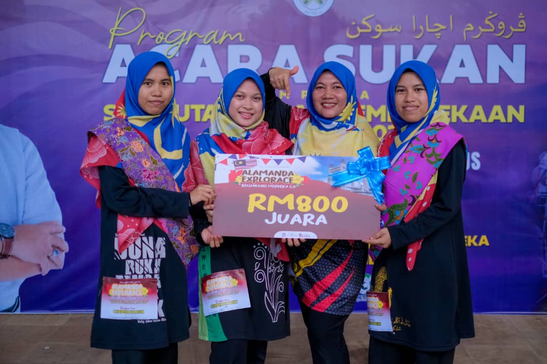 Wanita Ajil Juara Pertandingan Explorace Beliawanis Merdeka