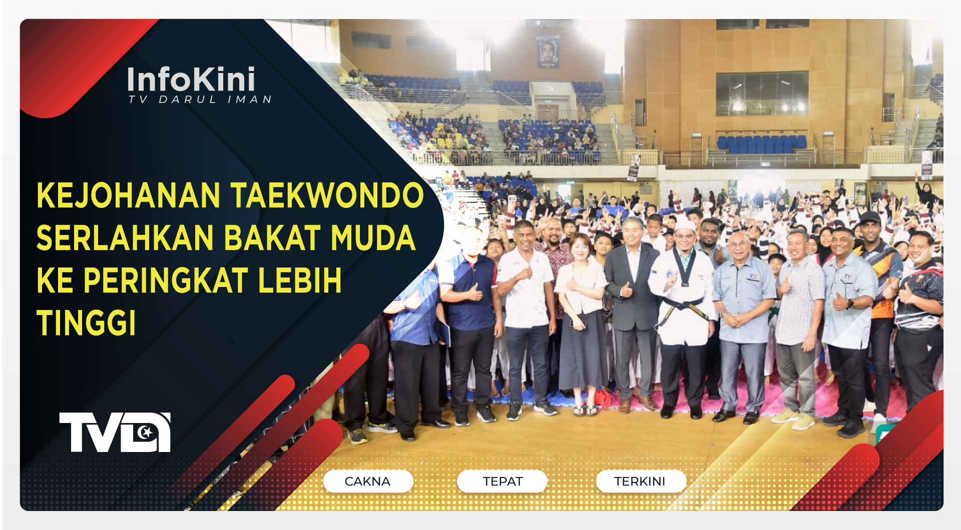 Kejohanan Taekwondo Serlahkan Bakat Muda Ke Peringkat Lebih Tinggi
