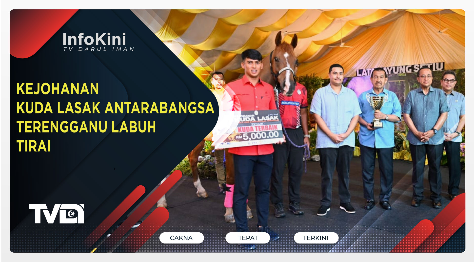 Kejohanan Kuda Lasak Antarabangsa Terengganu Labuh Tirai