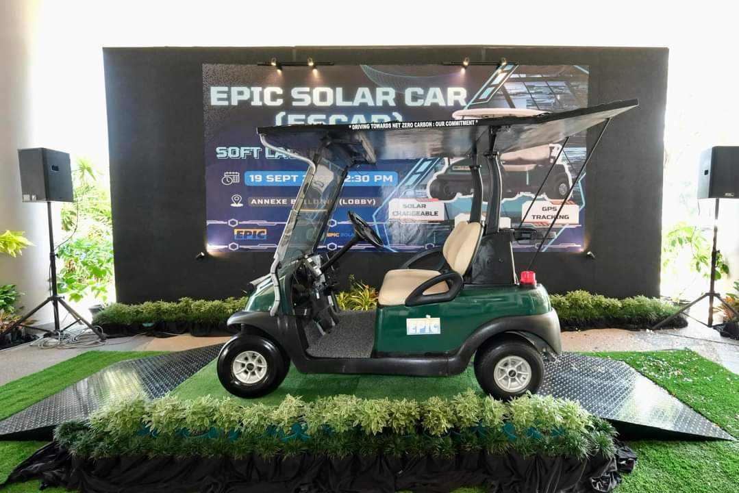 Syarikat Kerajaan Terengganu Lancar Kereta Tenaga Solar