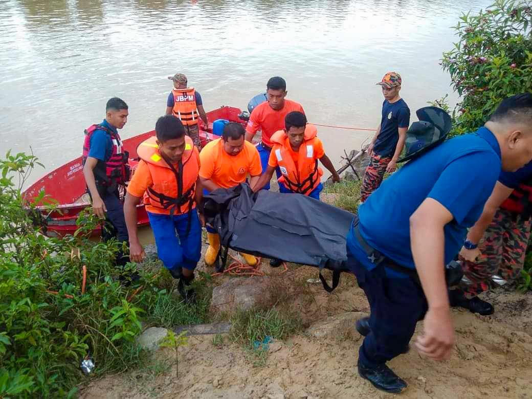 Jasad Lelaki Lemas Ketika Memancing Udang Ditemui
