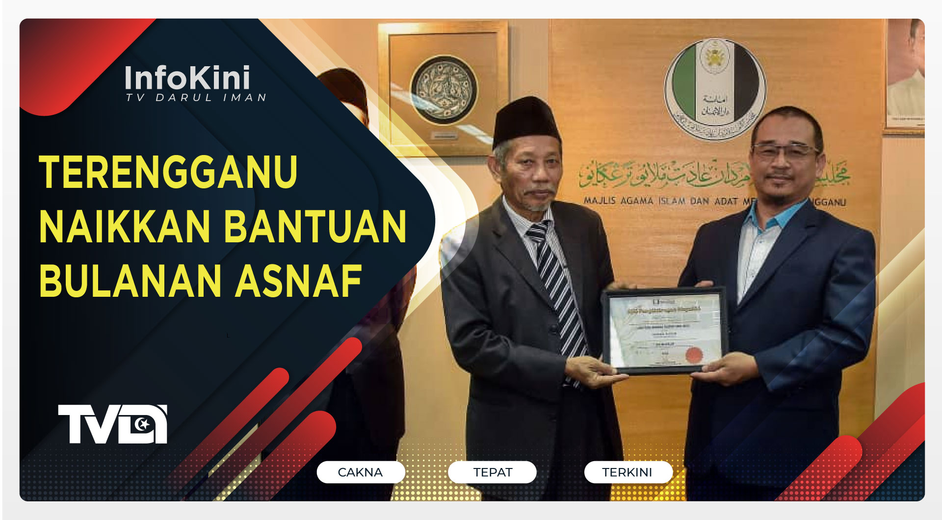 Terengganu Naikkan Bantuan Bulanan Asnaf