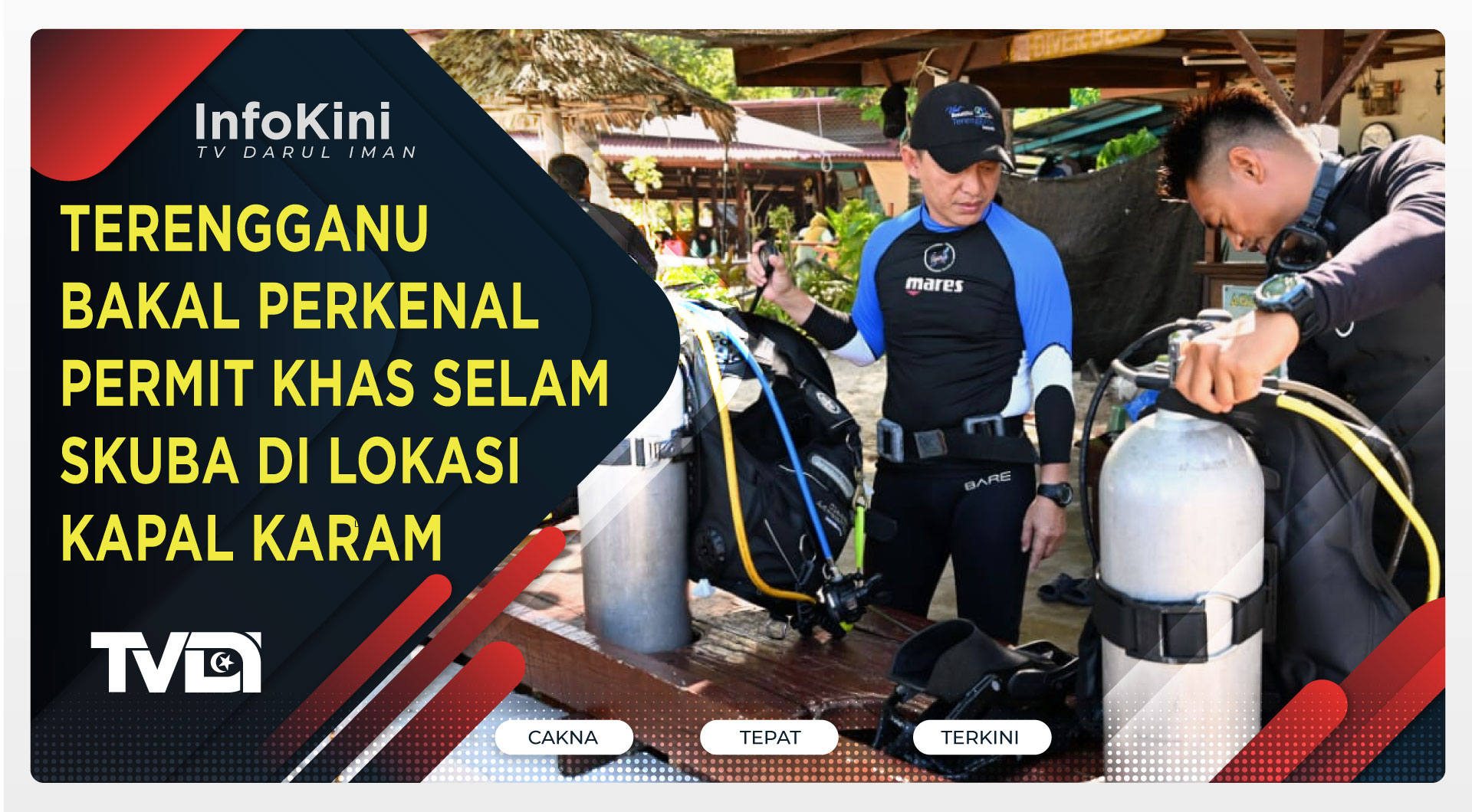 Terengganu Bakal Perkenal Permit Khas Selam Skuba di Lokasi Kapal Karam