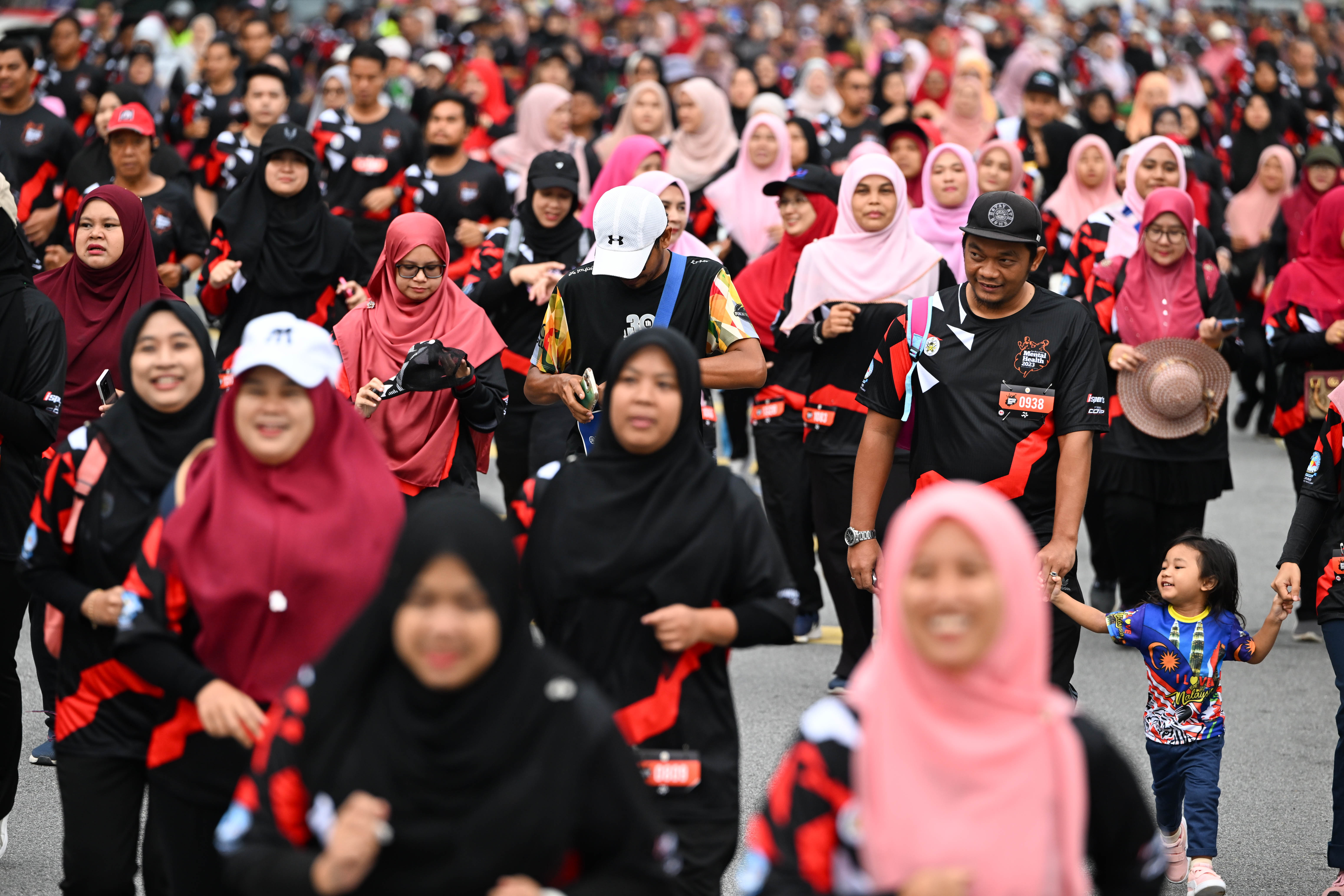 YBM Dato’ SUK menyempurnakan Program Fun Run & Fun Ride Mental Health 2023 bertempat di Dataran Parking Wisma Darul Iman
