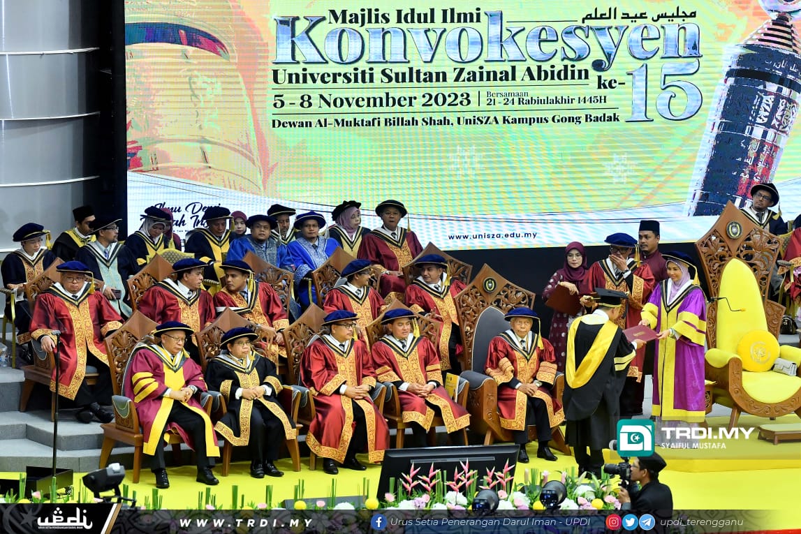 3,608 Graduan UniSZA Dirai Dalam Konvokesyen Ke-15