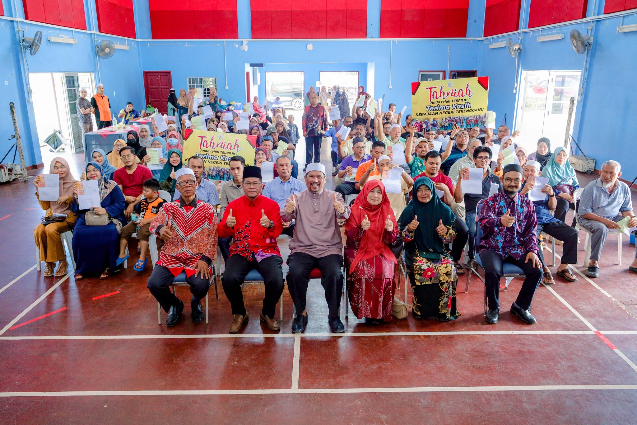 59 Peserta RTB Ketengah Jaya Terima Khabar Gembira