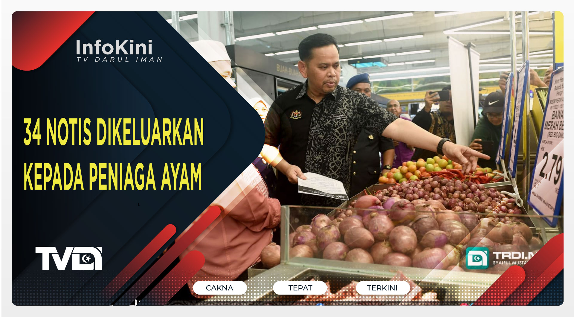 34 Notis Dikeluarkan Kepada Peniaga Ayam