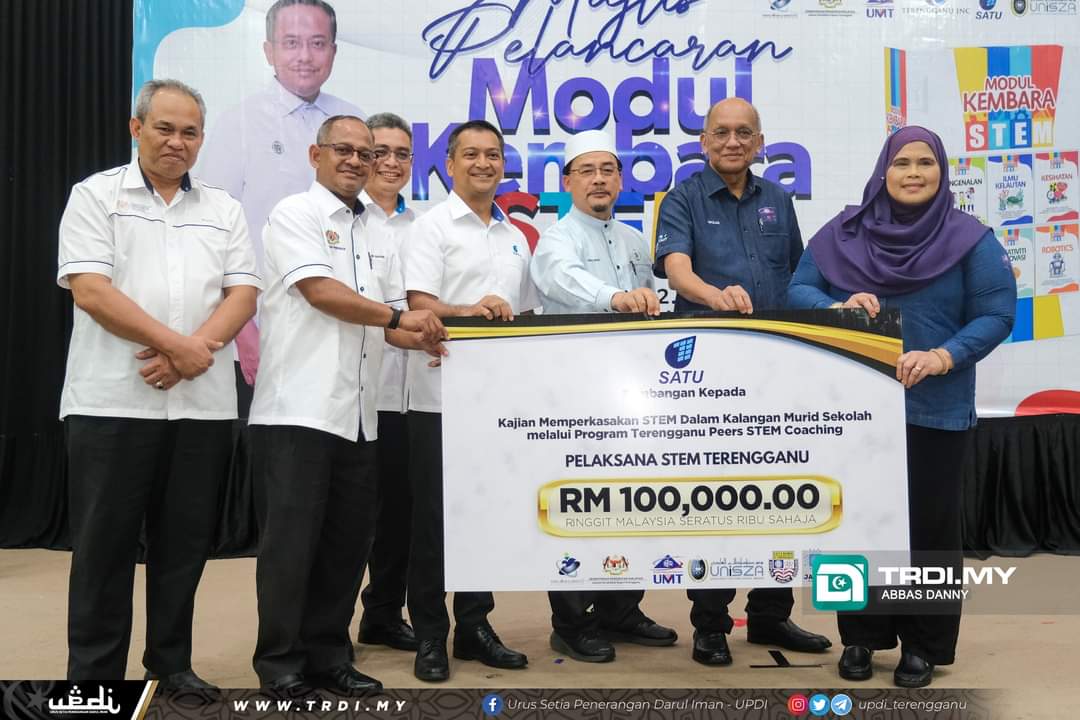 Terengganu Inc Sumbang RM210,000 Bantu Pelaksanaan STEM