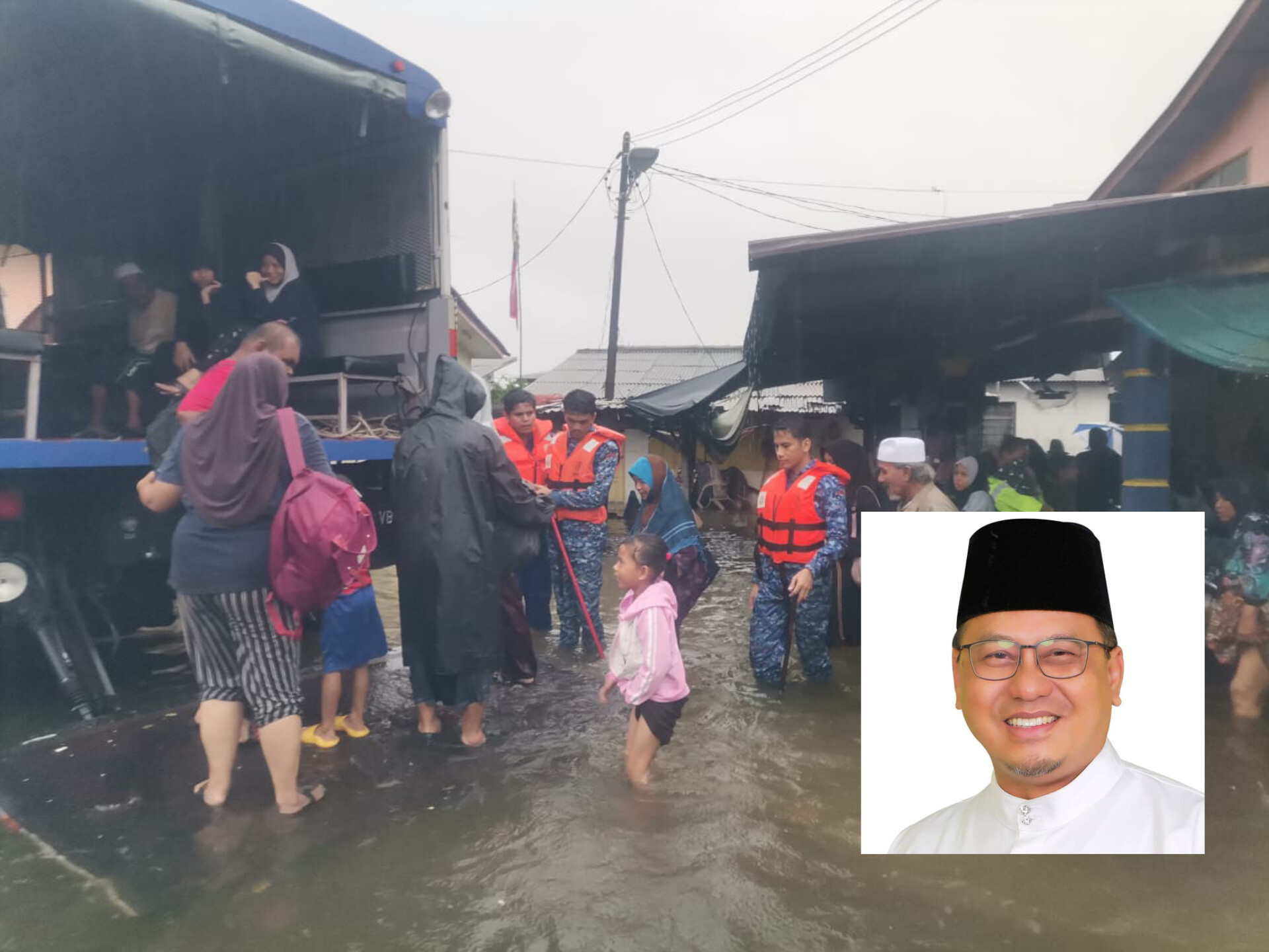 Amzad Sumbang RM10,000 Bantu Mangsa Banjir