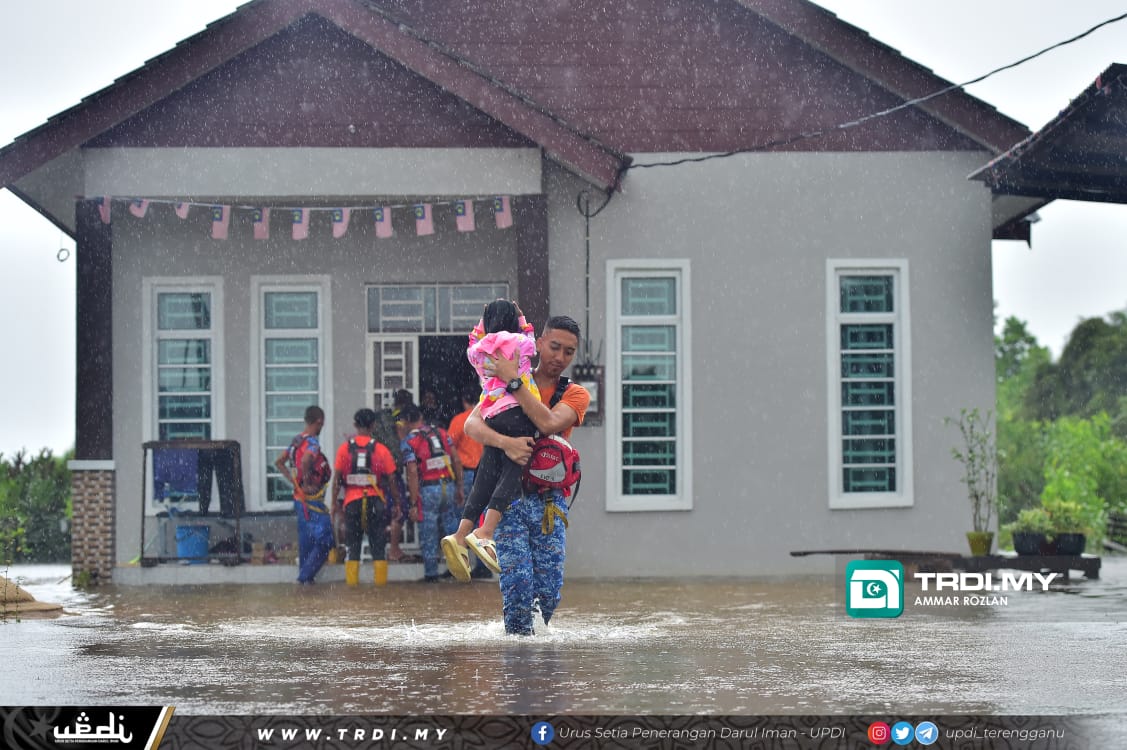 Mangsa Banjir di Terengganu Meningkat, 11 PPS Dibuka