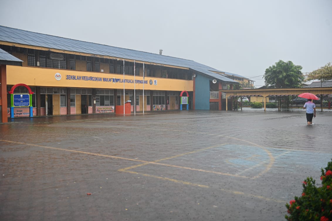 Banjir di Terengganu, 22 Sekolah Ditutup