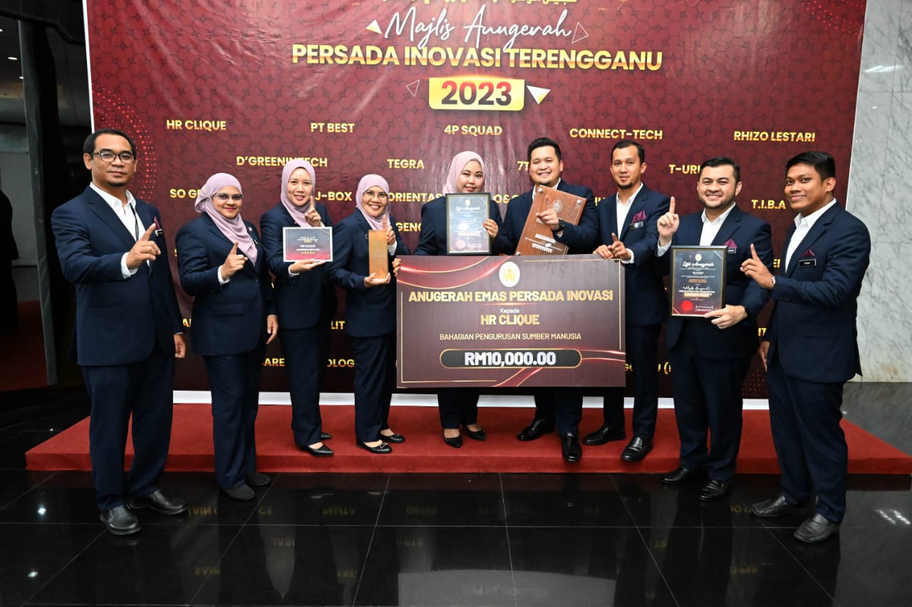 Sistem Estaff Menang Anugerah Persada Inovasi Terengganu