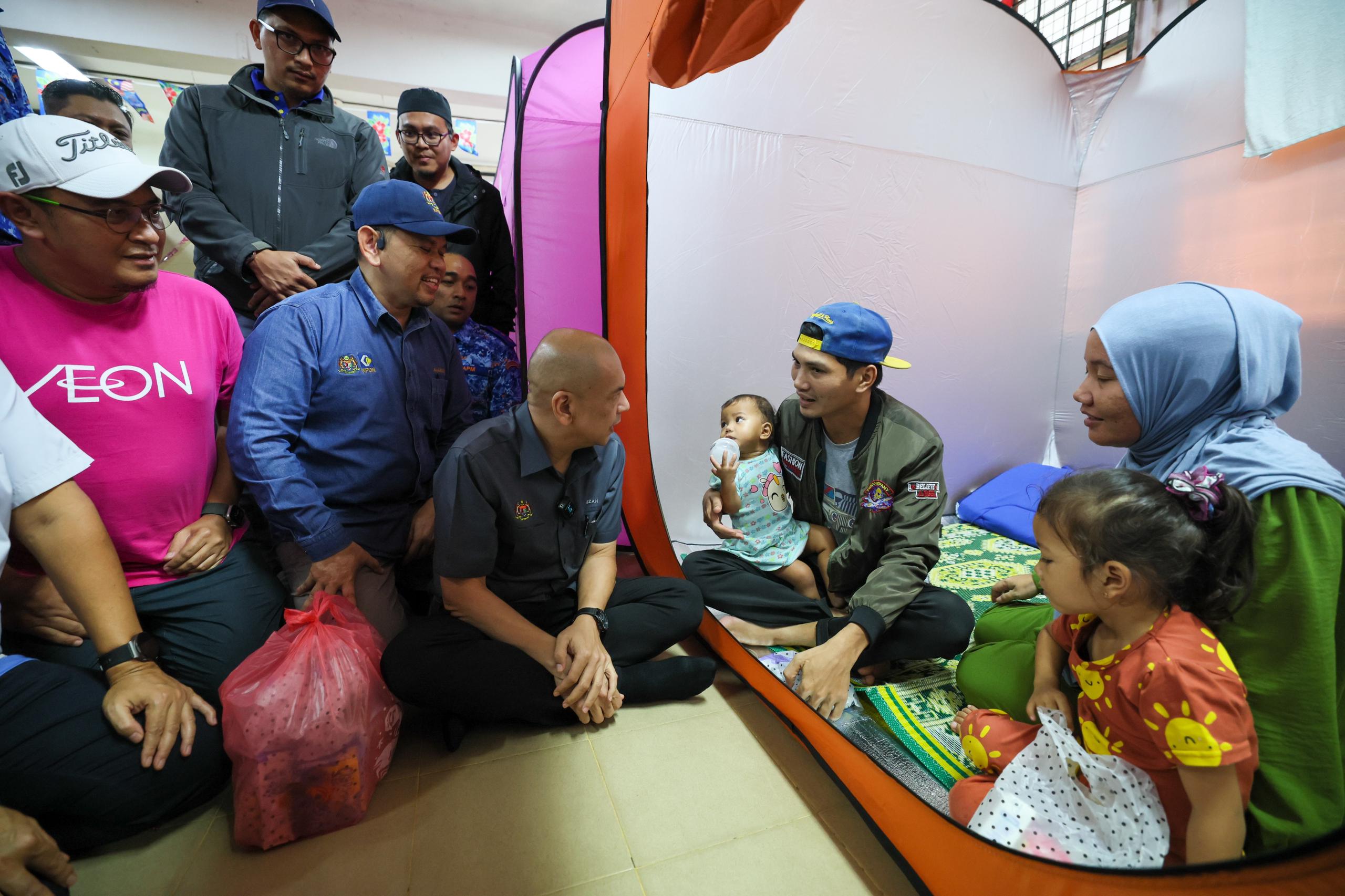 Lantik DDW, DDR Tambah Had Simpanan Bekalan Sepanjang Banjir