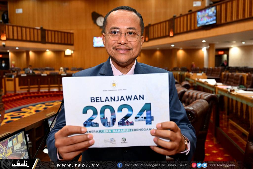 Terengganu Bentang Belanjawan 2024 Bernilai RM1.860 Bilion