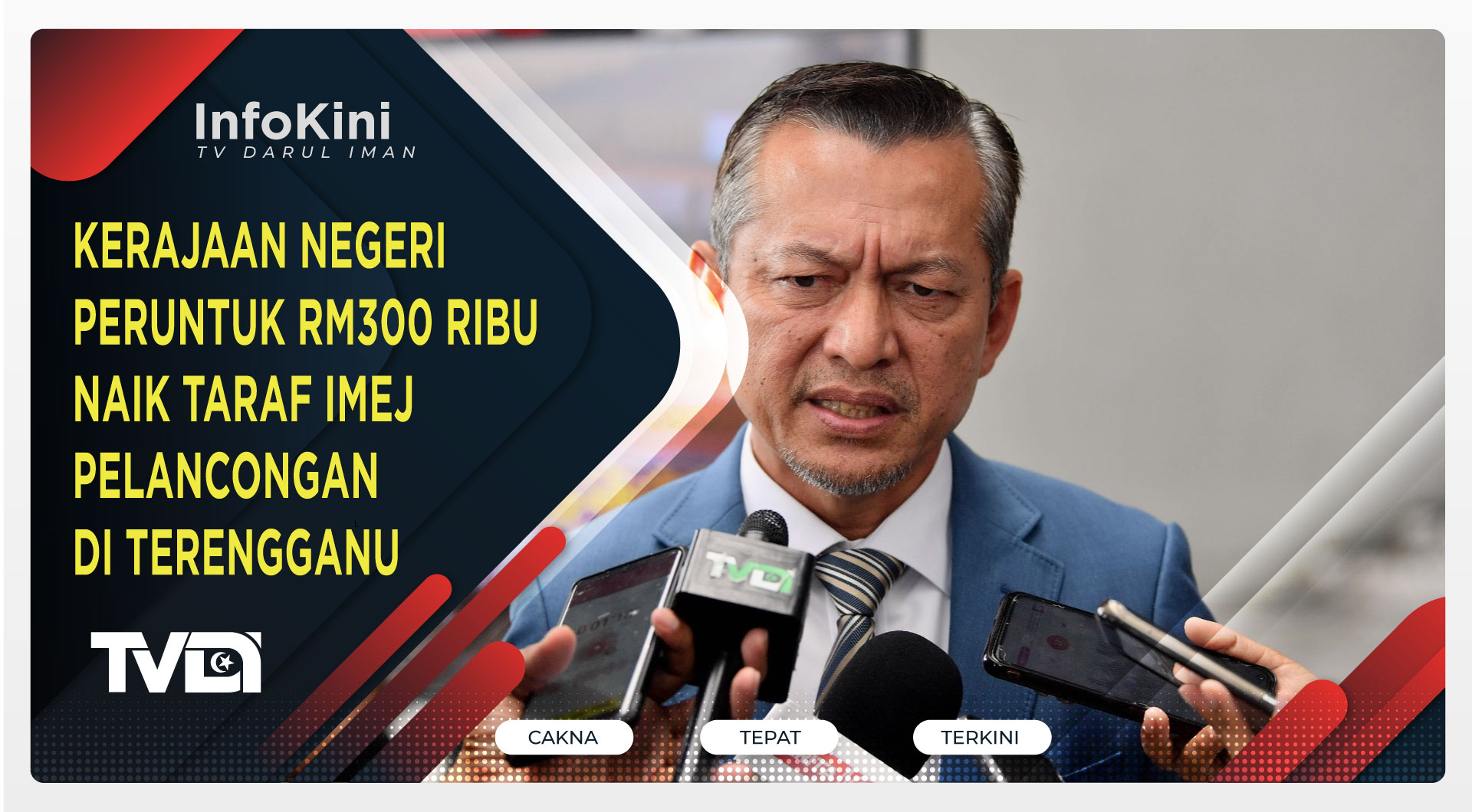Kerajaan Negeri Peruntuk RM300 Ribu Naik Taraf Imej Pelancongan di Terengganu