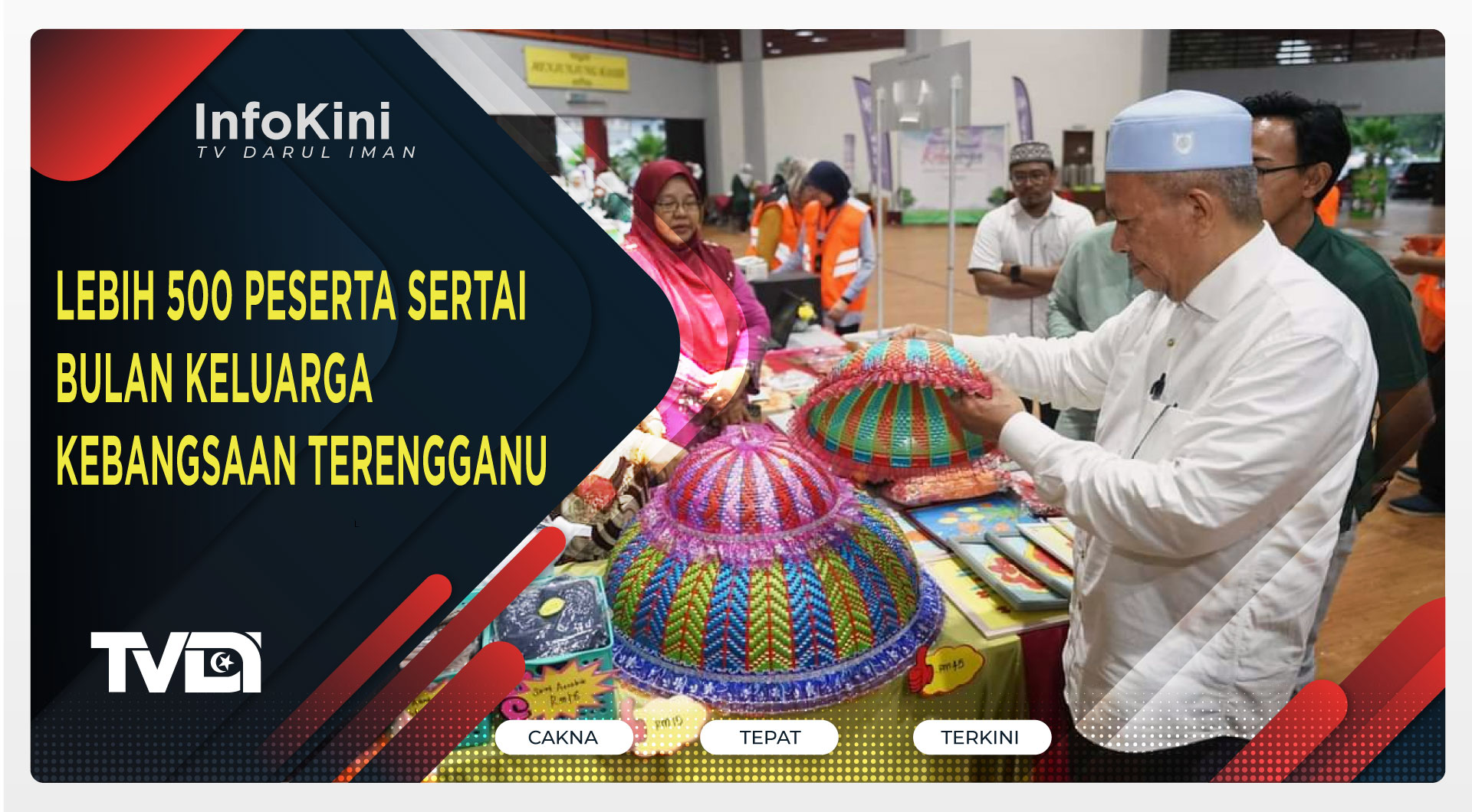 Lebih 500 peserta Sertai Bulan Keluarga Kebangsaan Terengganu