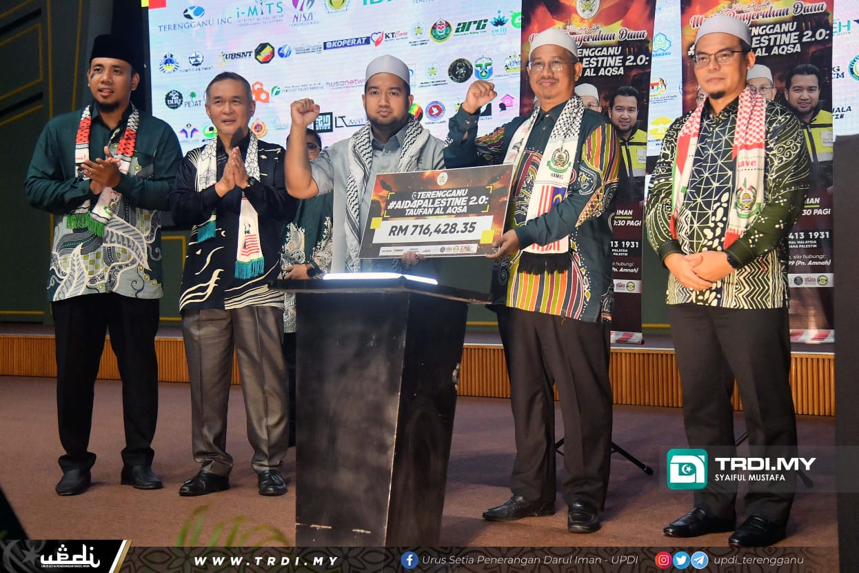 Terengganu Berjaya Kumpul RM771 Ribu Bantu Rakyat Palestin