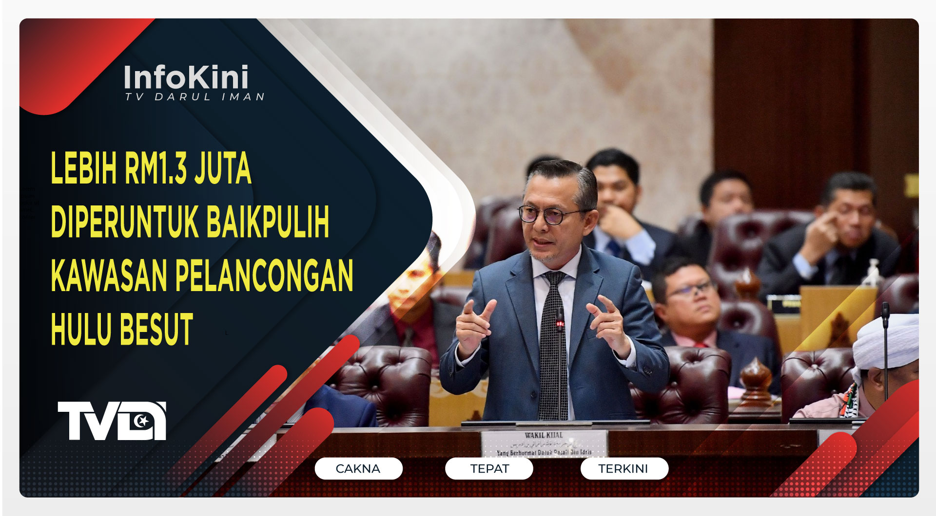 Lebih RM1.3 Juta Diperuntuk Baikpulih Kawasan Pelancongan Hulu Besut