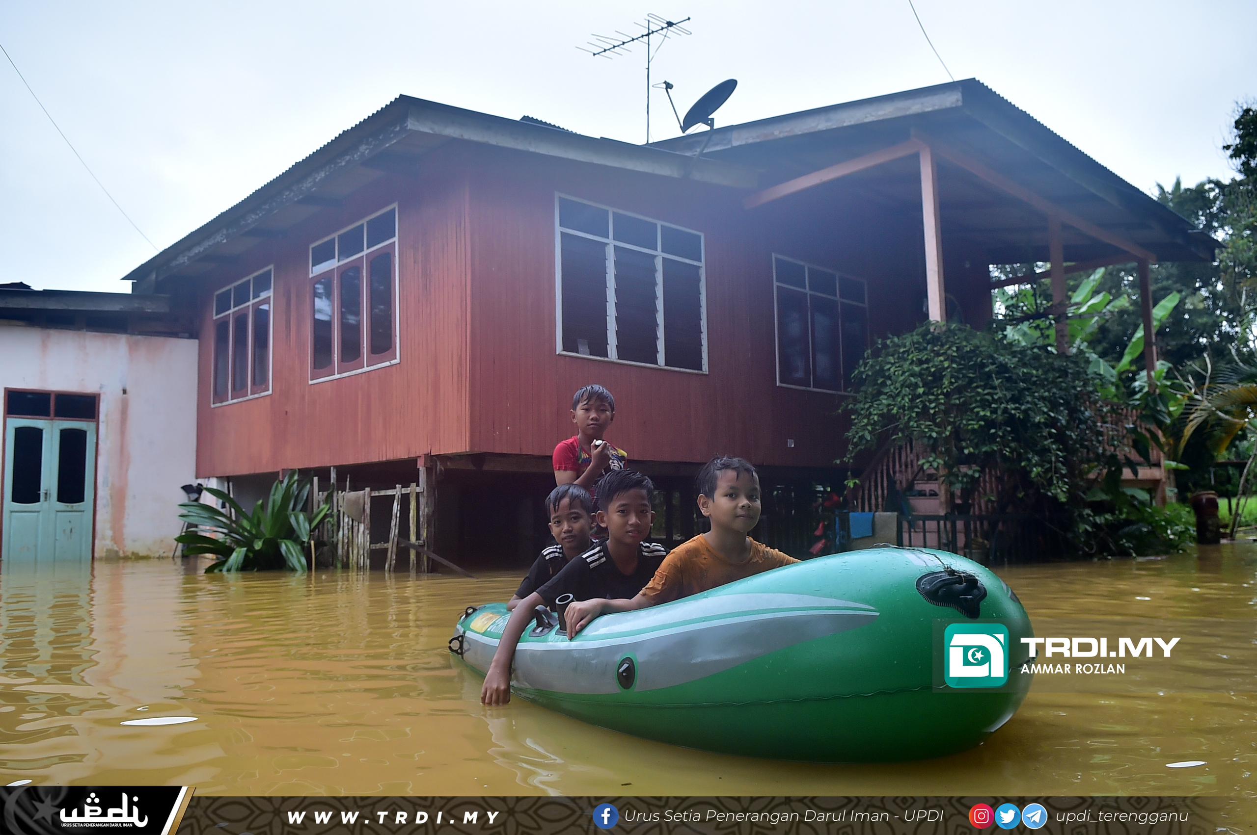 JKM Terengganu Tambah Bekalan Makanan, Keperluan Hadapi Gelombang Banjir Seterusnya