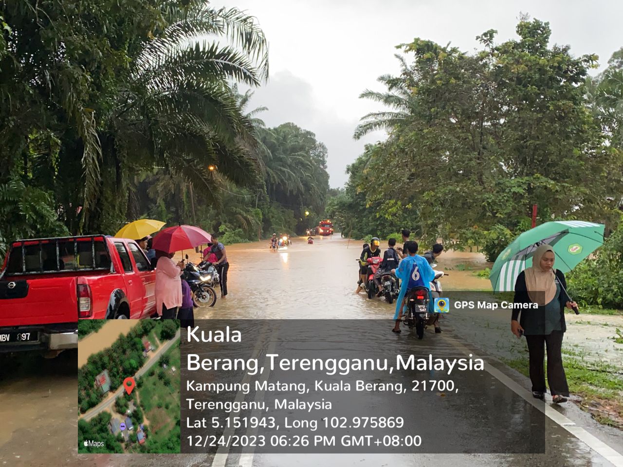 Tujuh Jalan di Hulu Terengganu Ditutup Akibat Banjir