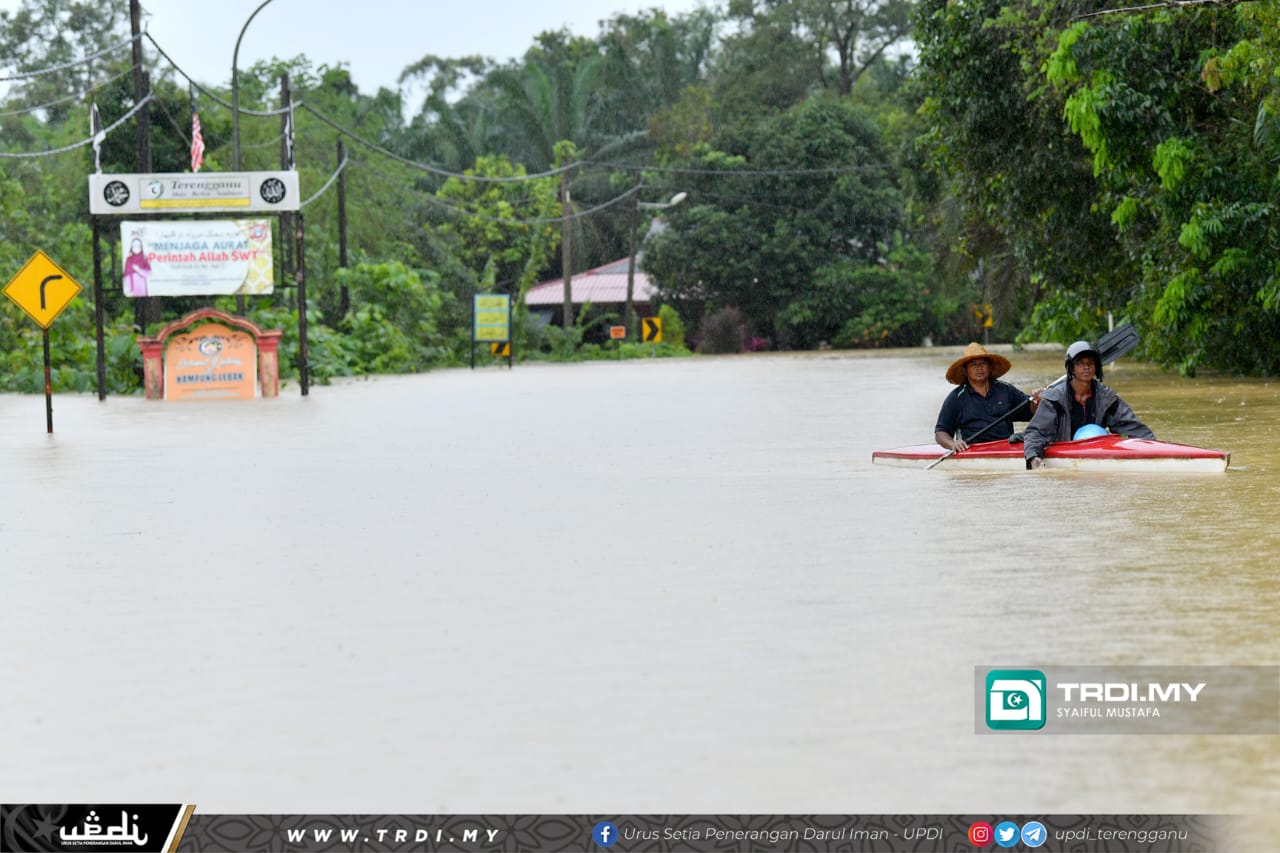 Mangsa Banjir Naik 2281, Dungun Paling Teruk Terjejas