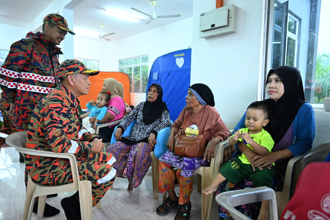 Gelombang Ketiga Banjir Saksikan Penduduk Patuh Arahan Pindah Lebih Awal