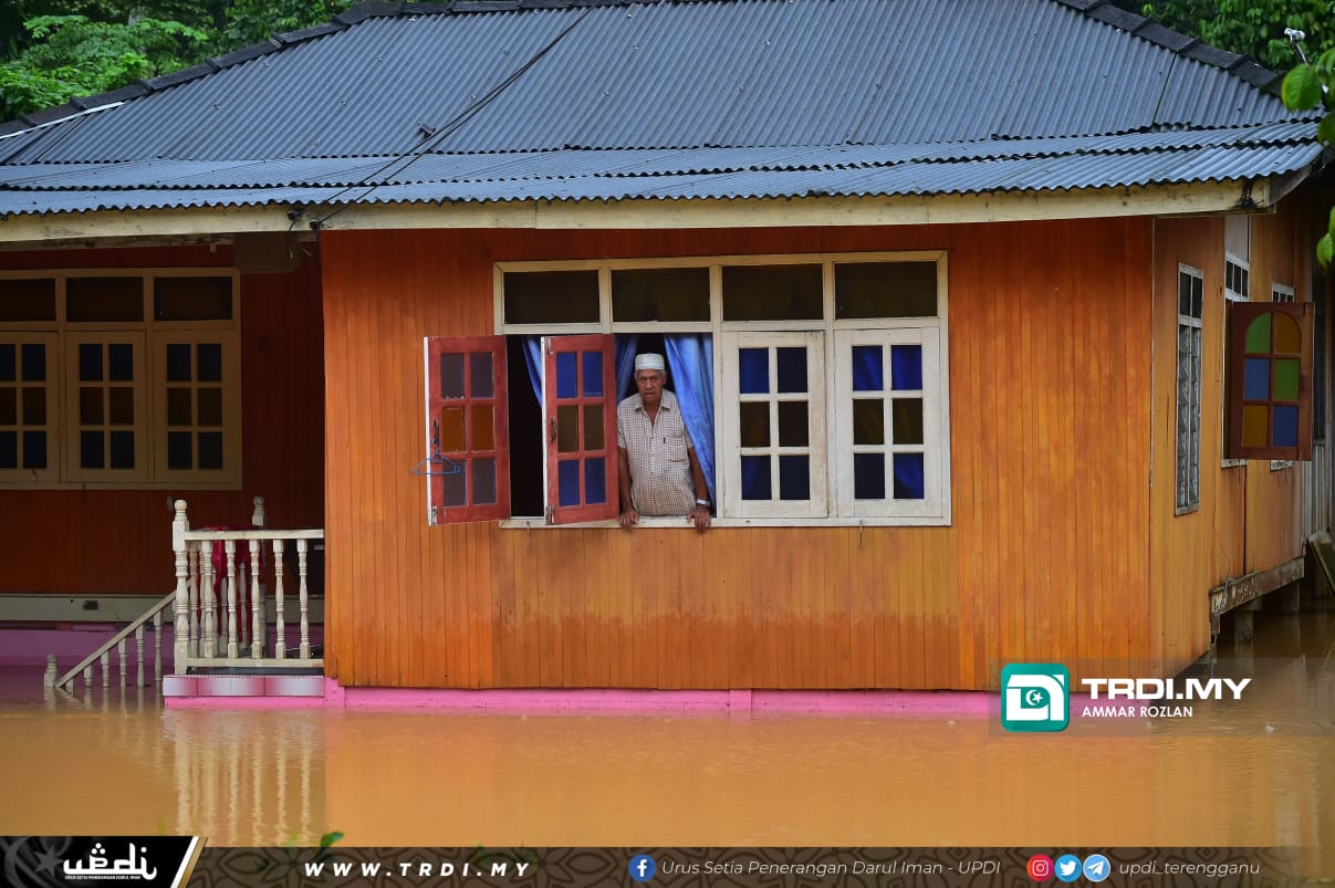 Jumlah Mangsa Banjir Terengganu Mula Menurun