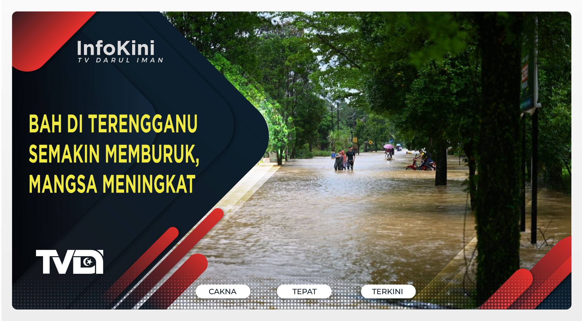 Bah di Terengganu Semakin Memburuk, Mangsa Meningkat