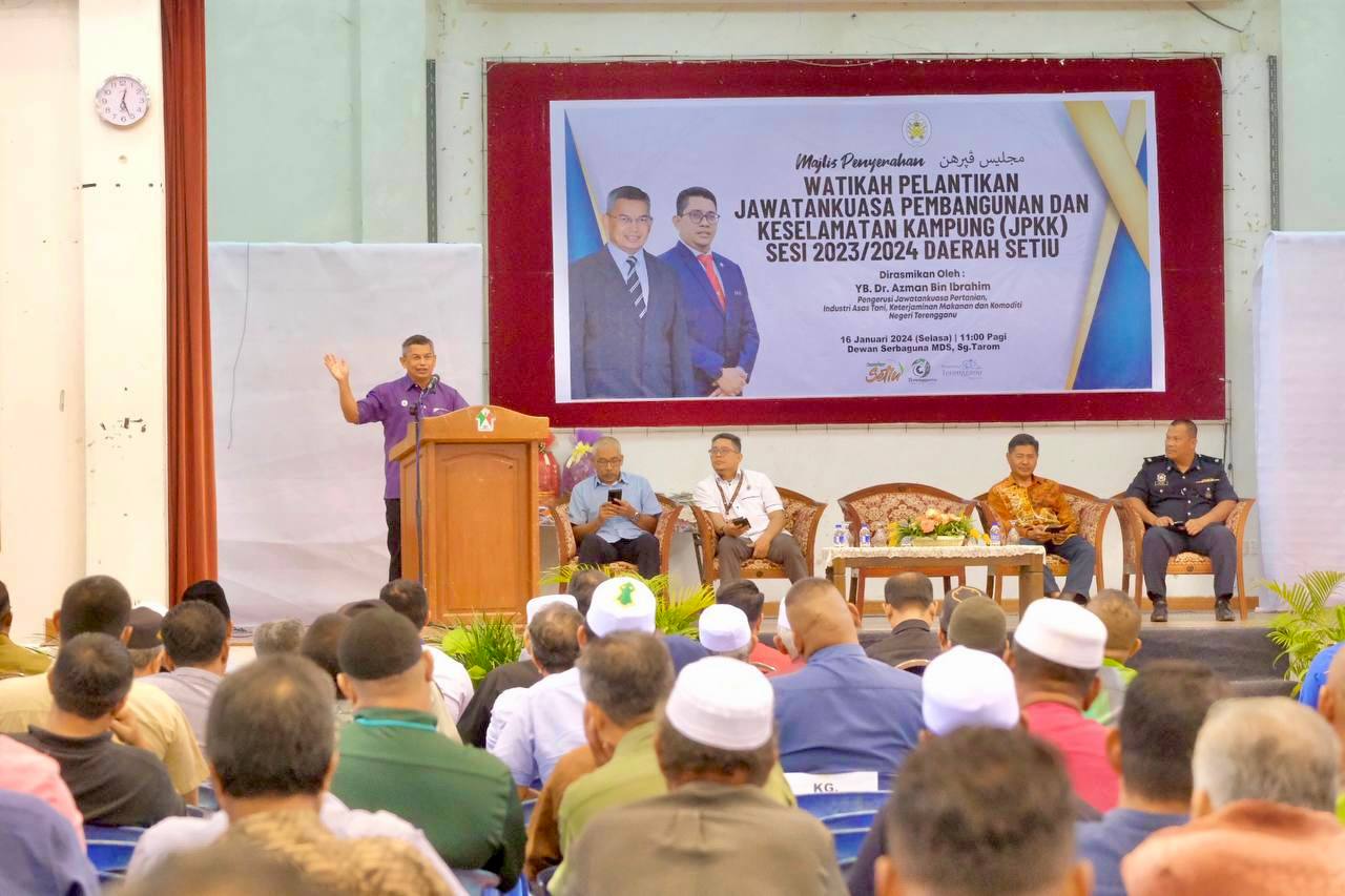 80 JPKK Daerah Setiu Terima Watikah Pelantikan