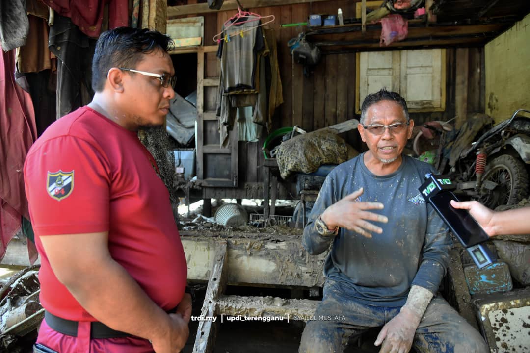 Kerajaan Terengganu Akan Bina Semula Rumah Terjejas Banjir