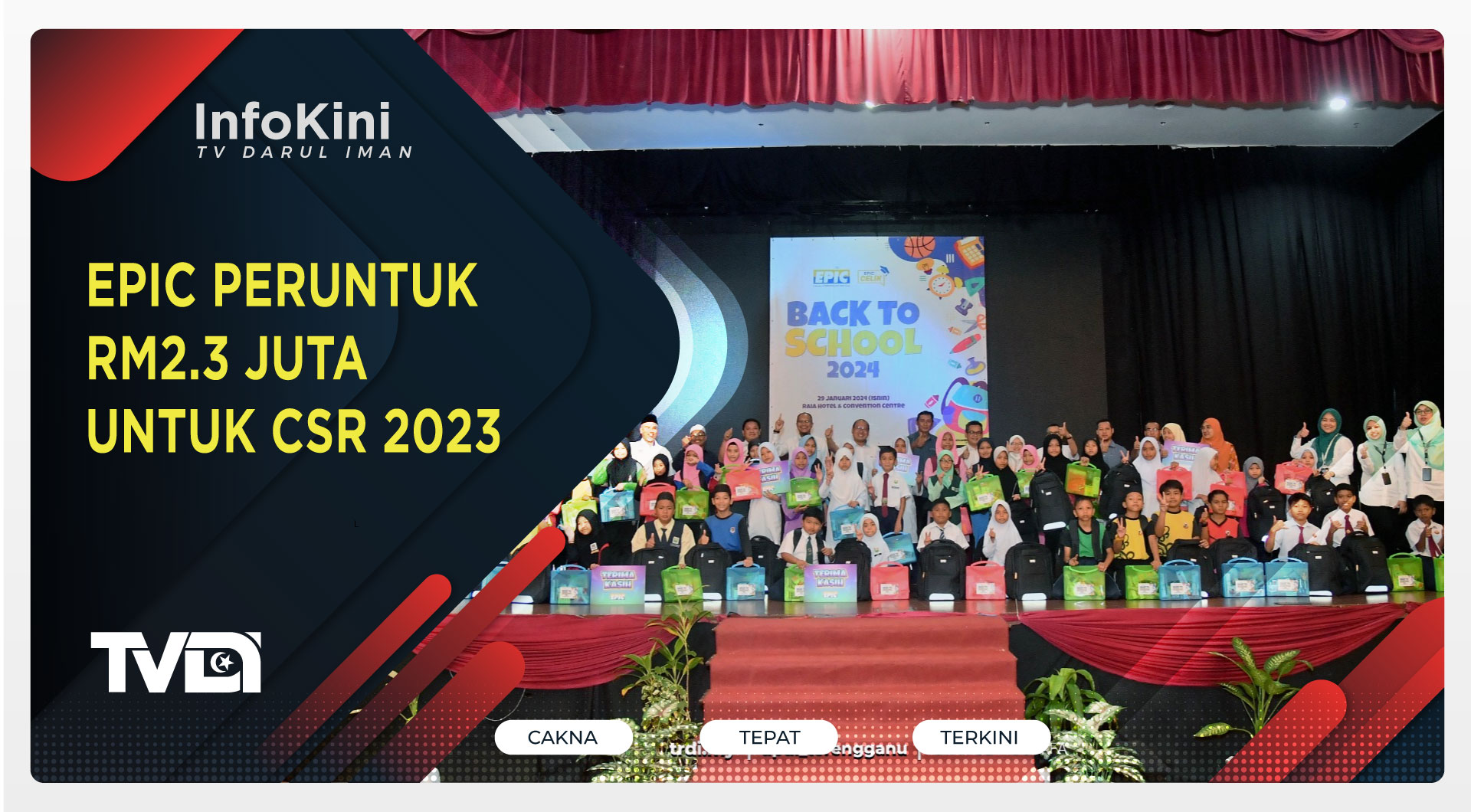 EPIC Peruntuk RM2.3 Juta Untuk CSR 2023