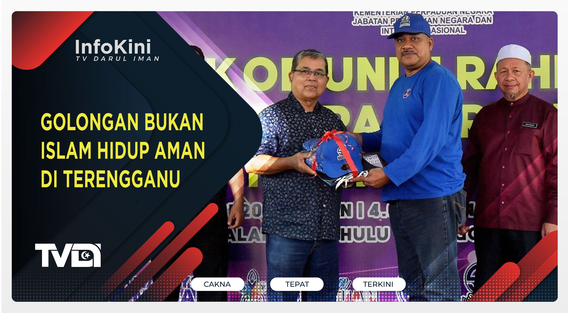 Golongan Bukan Islam Hidup Aman di Terengganu