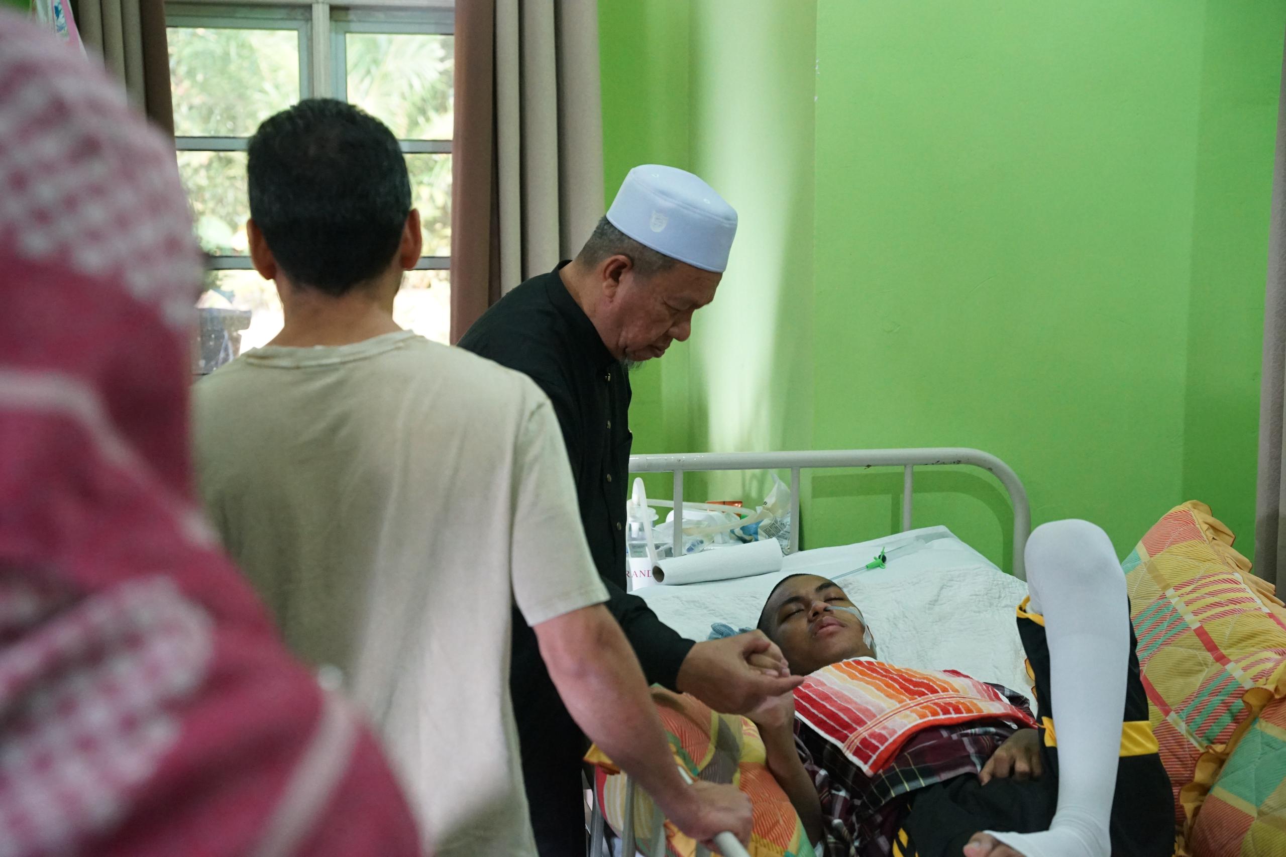 Pelajar Pecah Saluran Darah Otak Terima Bantuan Kerajaan, Petronas