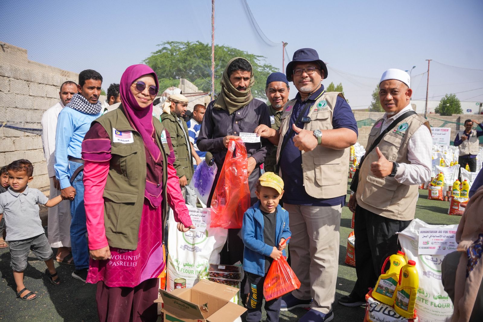 PASRelief Sumbang RM545,000 Kepada Pelarian di Yaman