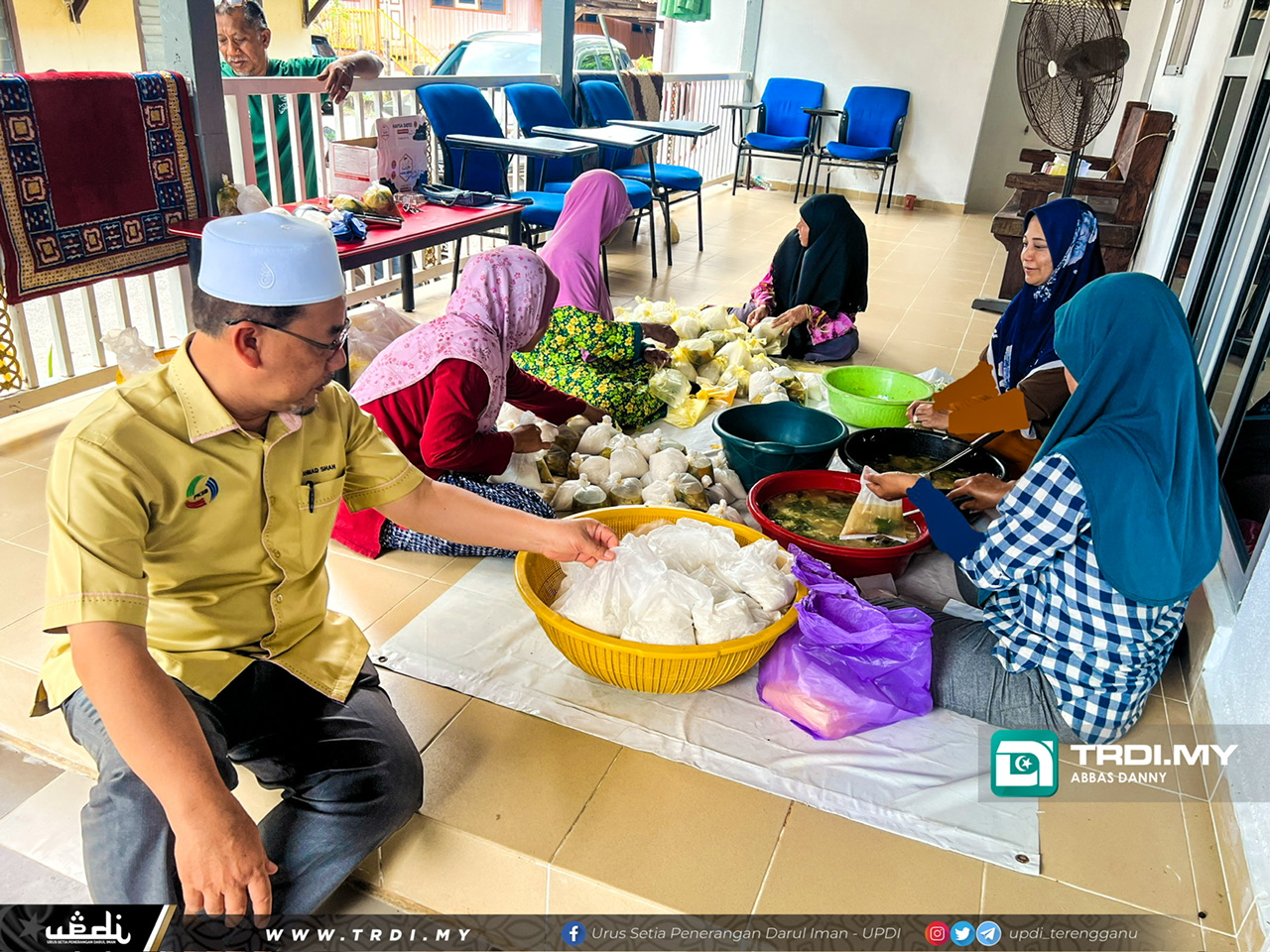 Masyarakat Tanjung Teruskan Tradisi Edar Makanan Percuma