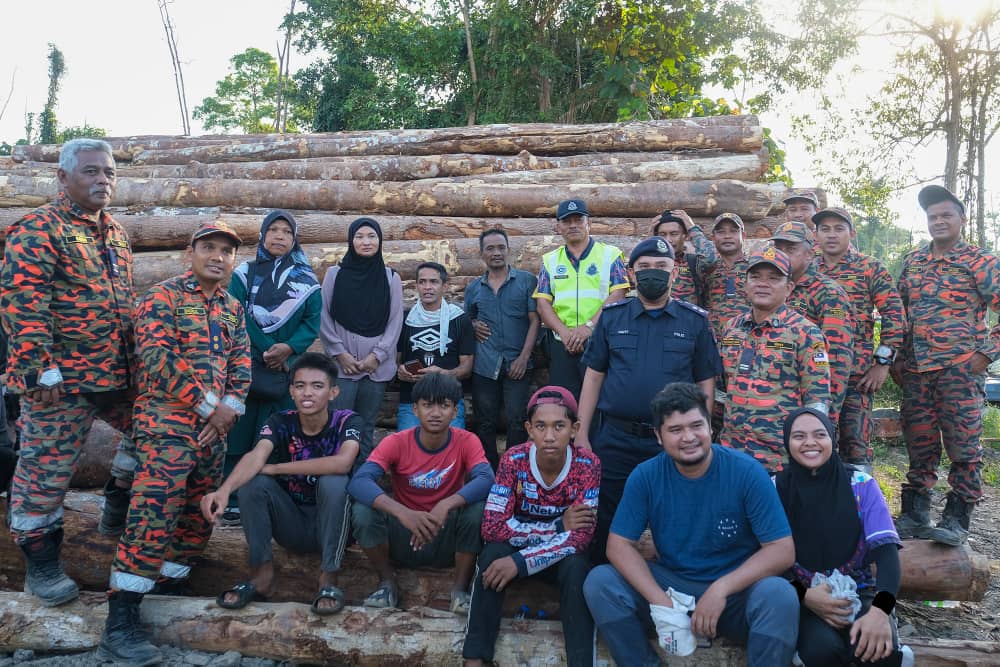 Tiga Remaja Hilang 17 Jam Ketika Menjerat Ayam Hutan Selamat Ditemui