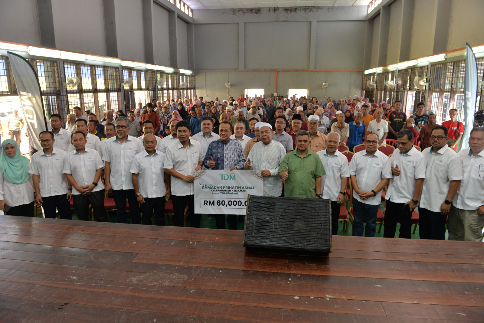 400 Asnaf Terpilih Terima Sumbangan TDM