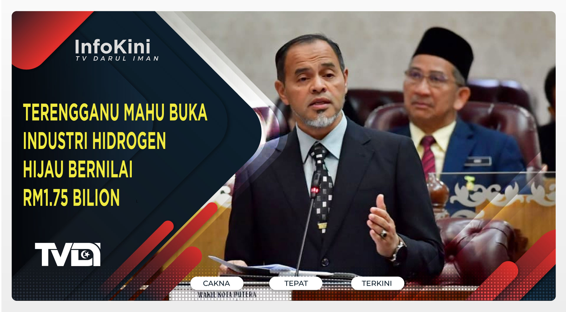 Terengganu Mahu Buka Industri Hidrogen Hijau Bernilai RM1.75 Bilion