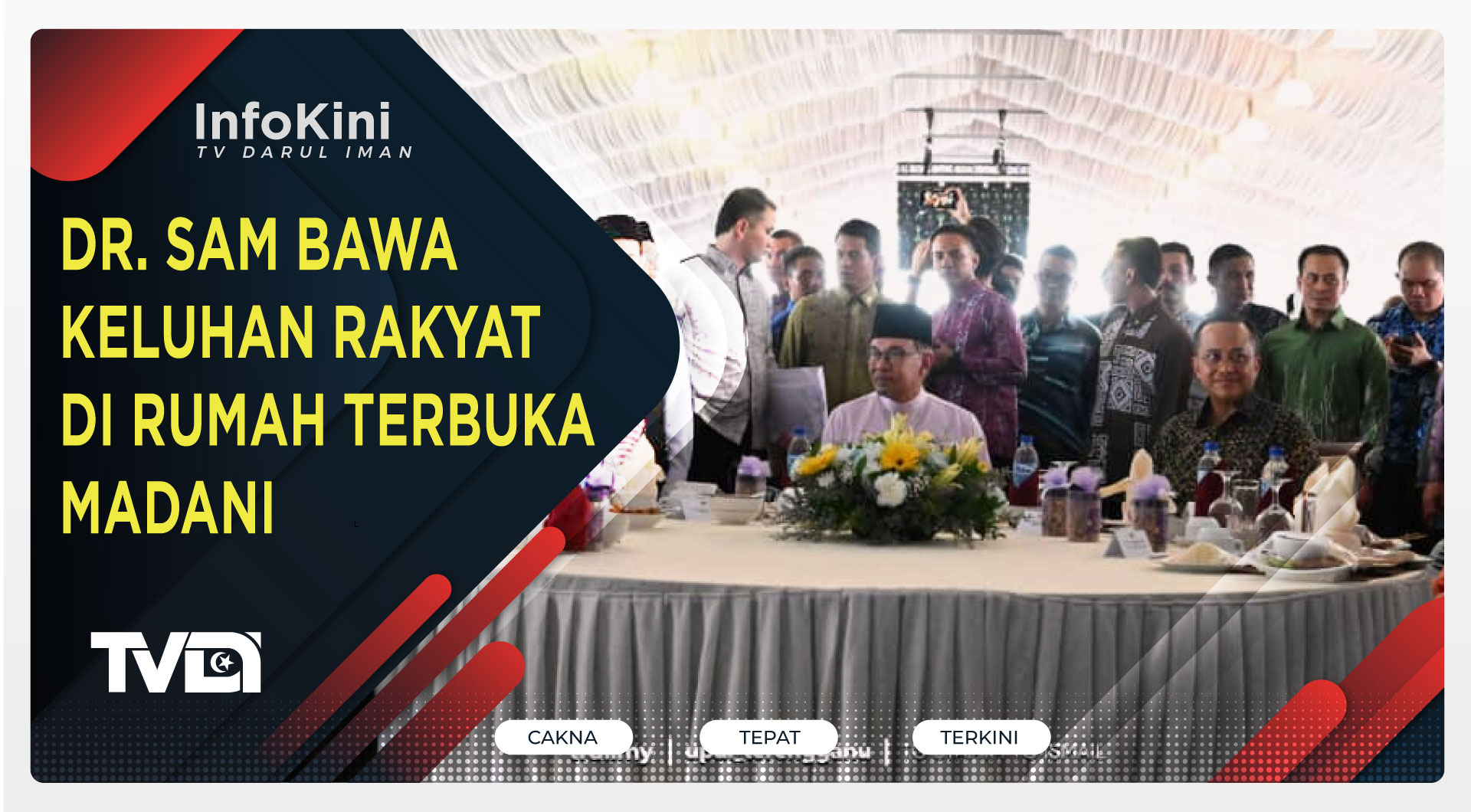 Dr. Sam Bawa Keluhan Rakyat di Rumah Terbuka Madani