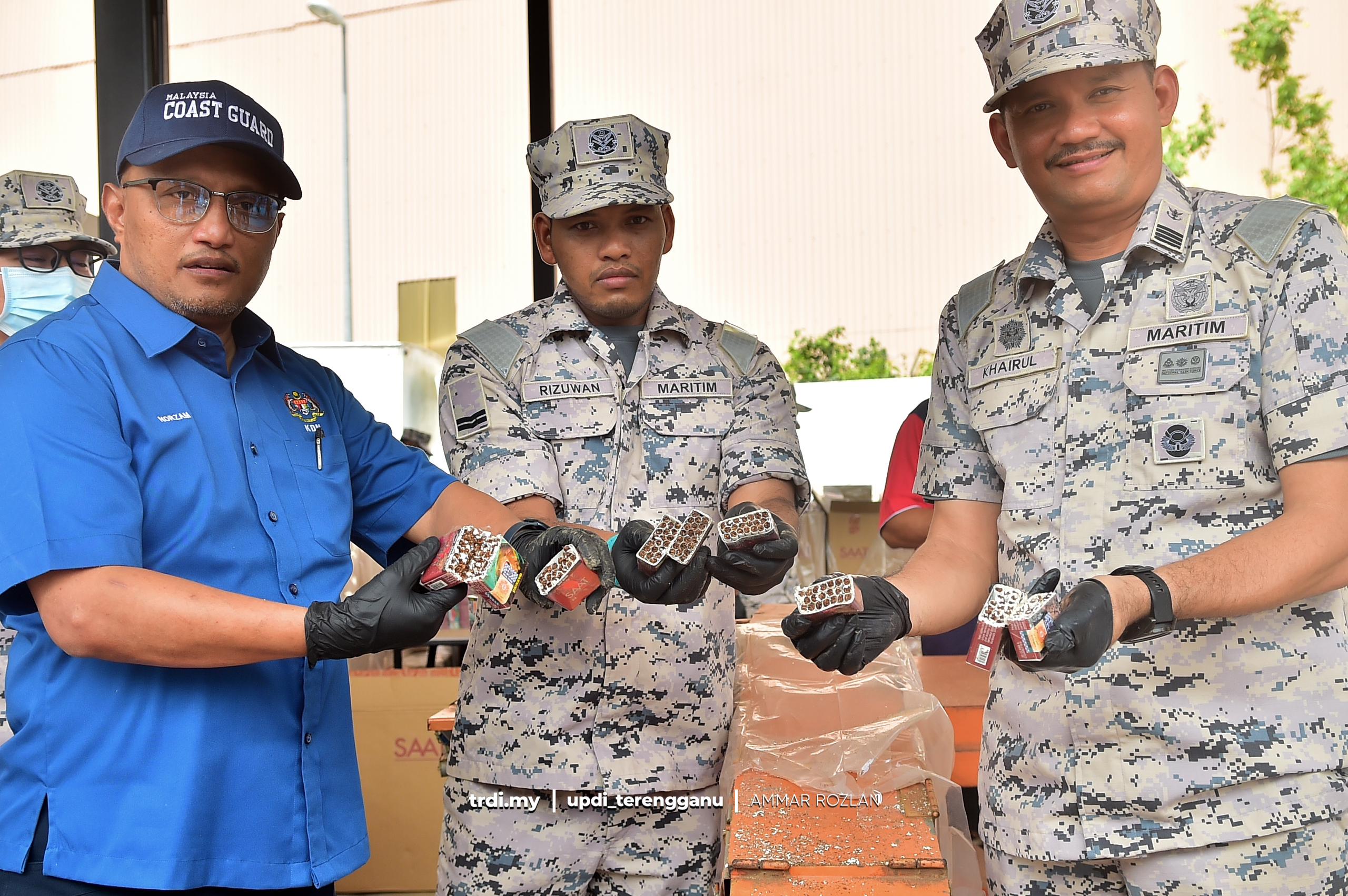 RM1.3 Juta Rokok Seludup Dilupuskan