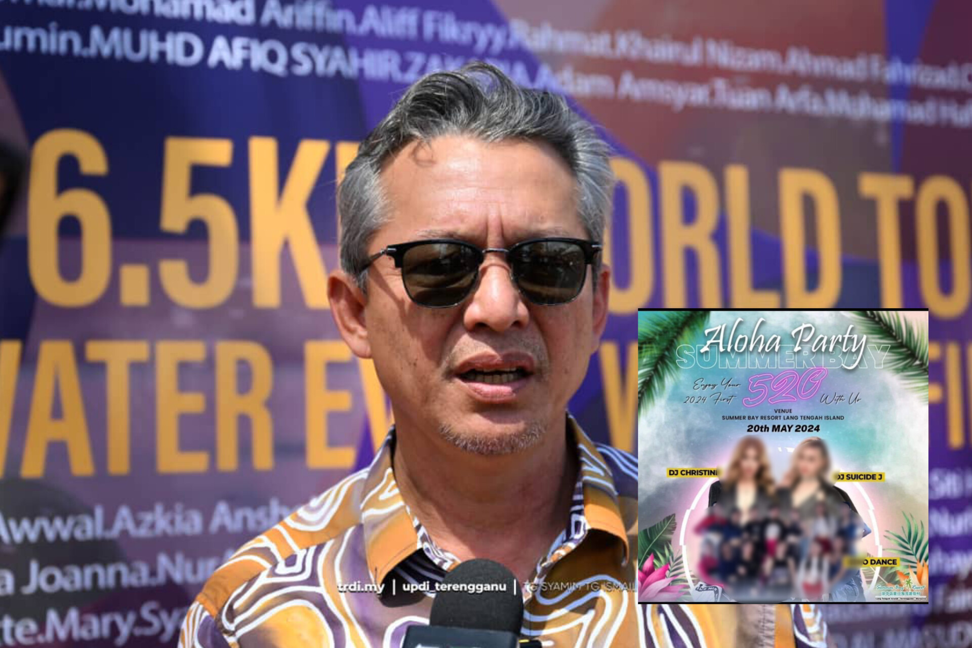 Parti Aloha : Kerajaan Negeri Panggil Pemilik Resort