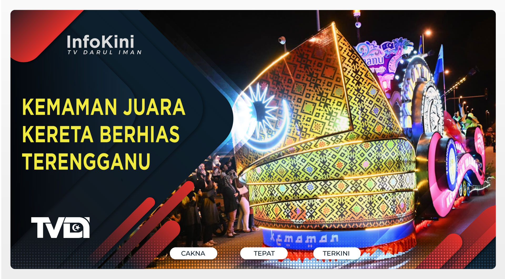 Kemaman Juara Kereta Berhias Terengganu