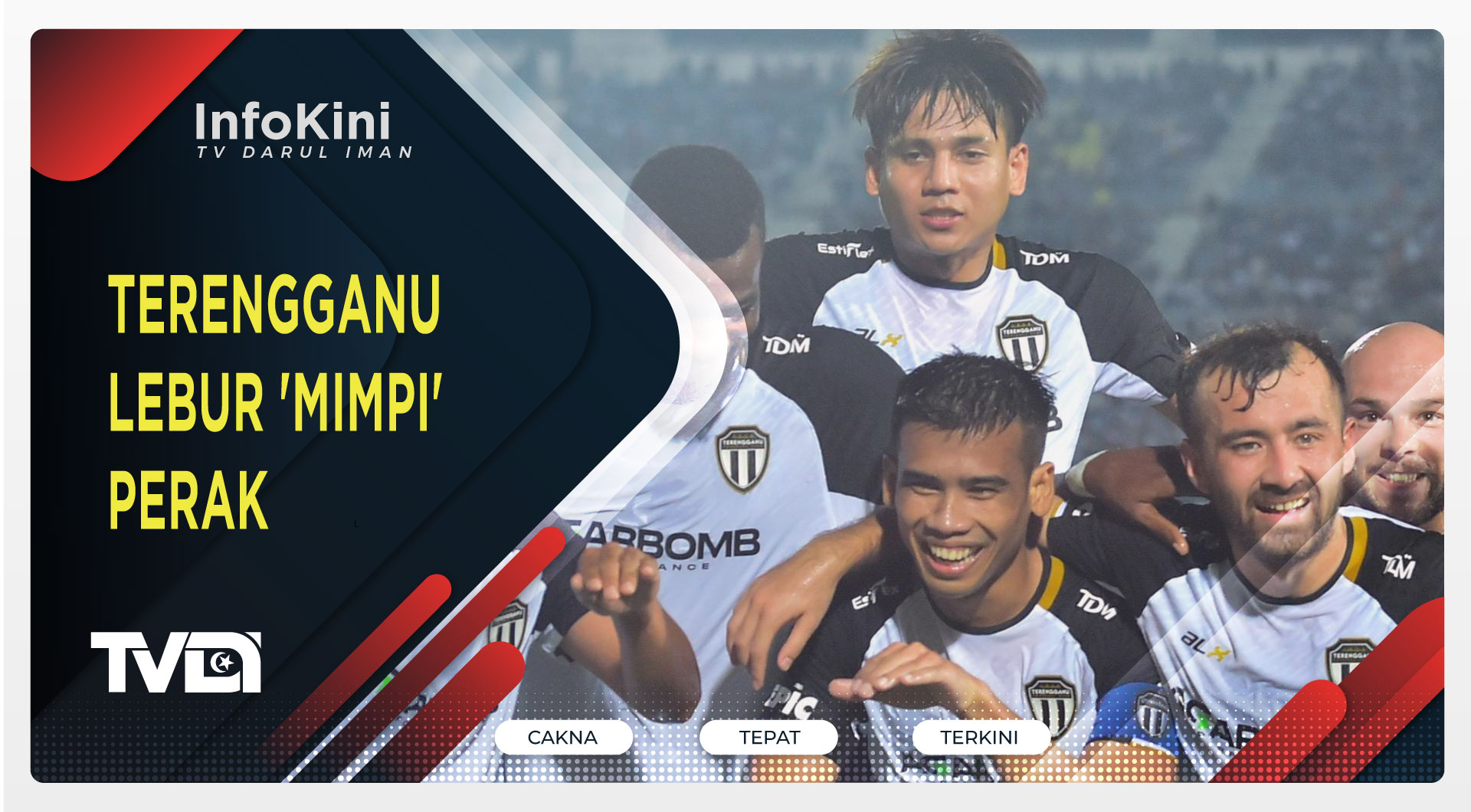 Terengganu Lebur 'Mimpi' Perak